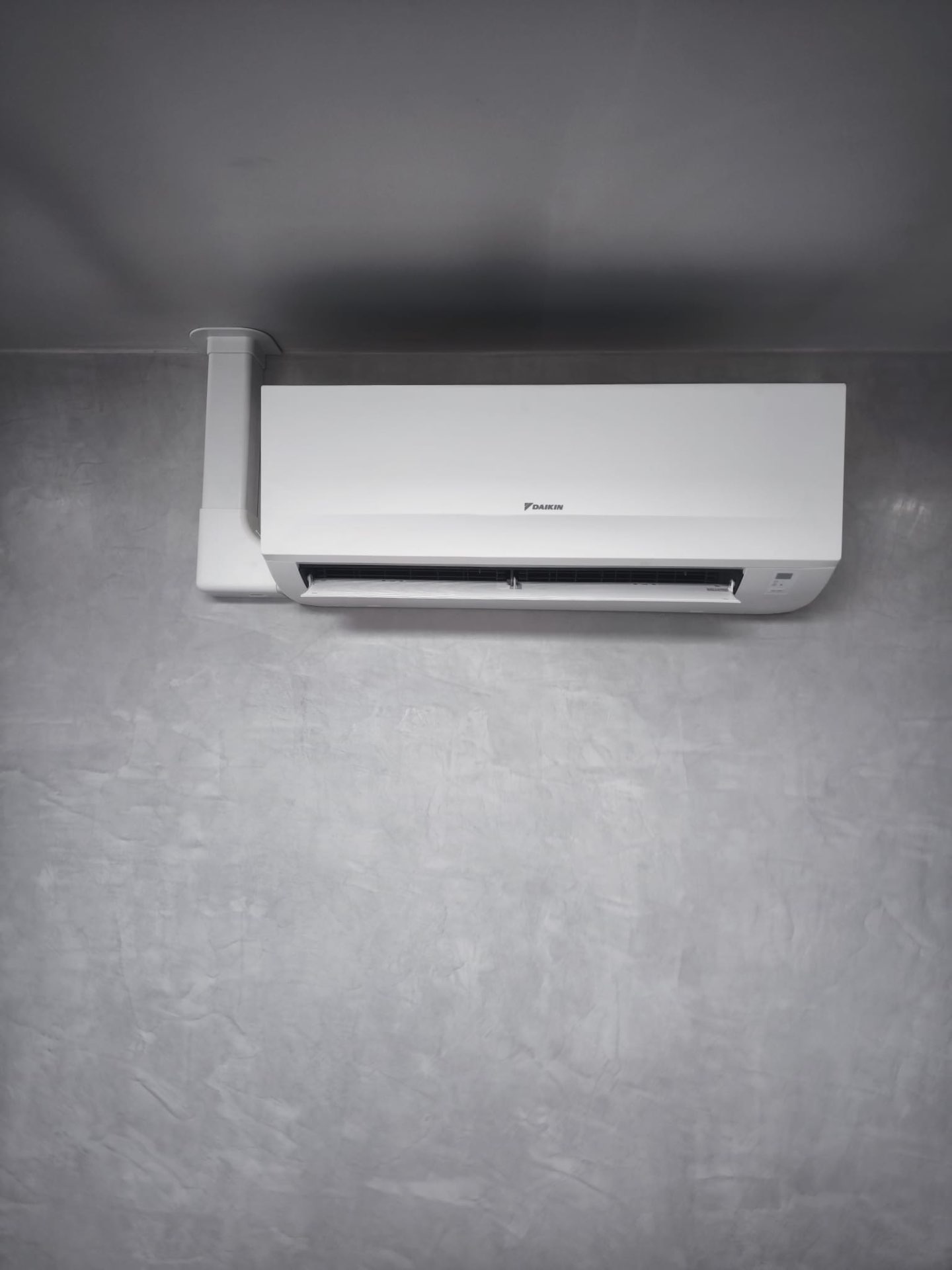 Daikin binnenunit met nette leidingafwerking