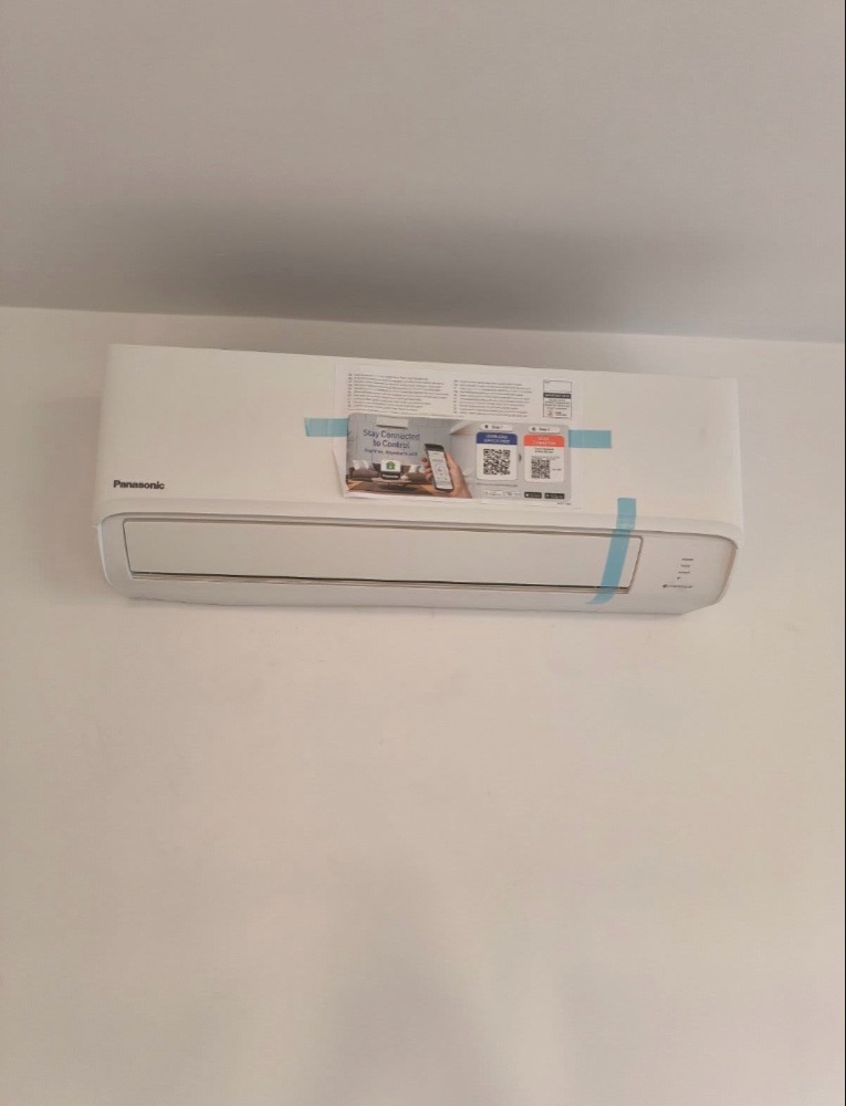 Strakke wandmontage binnenunit