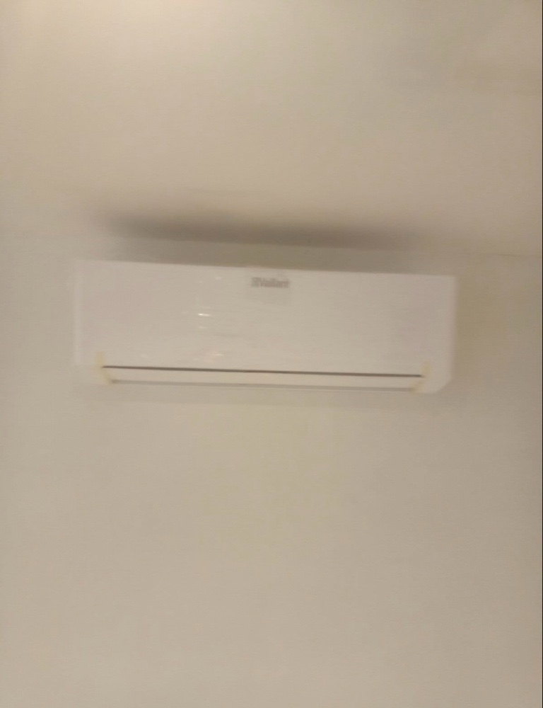 Vaillant binnenunit geplaatst